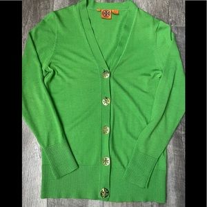 Tory Burch cardigan sweater size large
